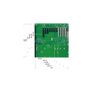 PBPE-12P4 : 12 slot PICMG 1.3 backplane PCIe x16 and PCI slot